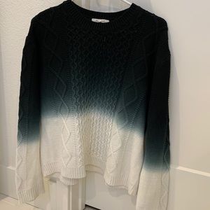 Ombré dip dye sweater